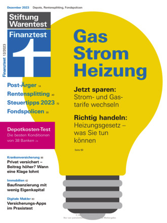 Stiftung Warentest Finanzen